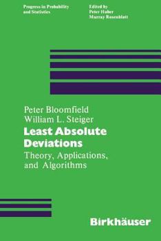 Paperback Least Absolute Deviations: Theory, Applications and Algorithms Book