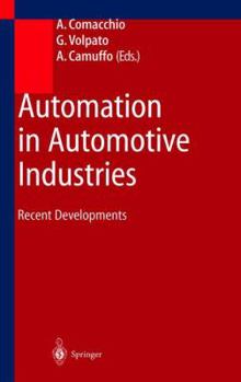 Paperback Automation in Automotive Industries: Recent Developments Book