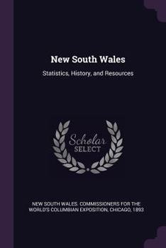 Paperback New South Wales: Statistics, History, and Resources Book
