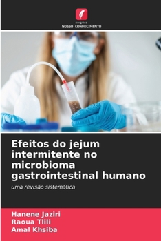 Paperback Efeitos do jejum intermitente no microbioma gastrointestinal humano [Portuguese] Book