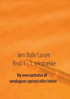 Paperback Ny oversættelse af søndagens epistel eller lektie [Danish] Book