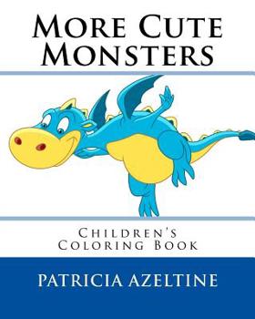 Paperback More Cute Monsters: Children's Coloring Book