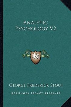 Paperback Analytic Psychology V2 Book