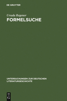 Hardcover Formelsuche [German] Book