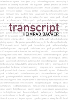 Paperback Transcript Book