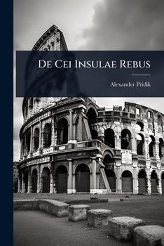 Paperback De Cei Insulae Rebus Book