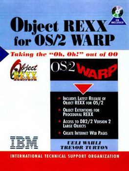 Paperback Object REXX for Windows 95 and NT: With CDROM Book