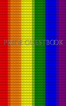 Paperback Rainbow Pride Guest Book: Pride Guest Book