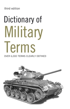 Paperback Dictionary of Military Terms Book