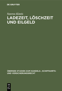Hardcover Ladezeit, Löschzeit und Eilgeld [German] Book