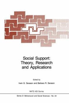 Paperback Social Support: Theory, Research and Applications Book