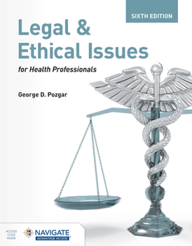 Paperback Legal and Ethical Issues for Health Professionals Book