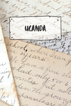 Uganda: Ruled Travel Diary Notebook or Journey  Journal - Lined Trip Pocketbook for Men and Women with Lines