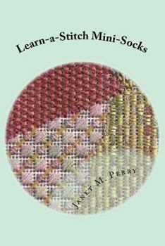 Paperback Learn-a-Stitch Mini-Socks: Creative Needlepoint Projects to Learn Stitches Book