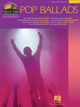 Paperback Pop Ballads: Piano Play-Along Volume 14 Book