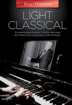 Paperback Piano Playbook - Light Classical: Piano Solo Book