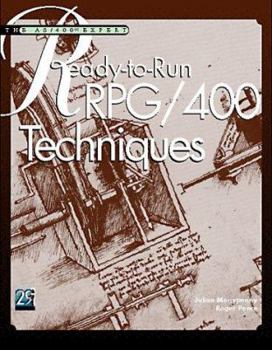 Paperback The AS/400 Expert: Ready to Run RPG/400 Techniques [With CD-ROM] Book