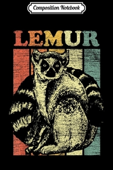 Composition Notebook: Lemur sss  Journal/Notebook Blank Lined Ruled 6x9 100 Pages