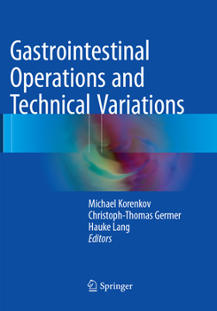 Paperback Gastrointestinal Operations and Technical Variations Book