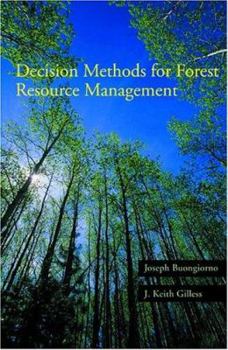 Hardcover Decision Methods for Forest Resource Management Book