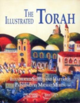 Hardcover Illustrated Torah-FL: Illustrated Sidrot and Haftarot Book