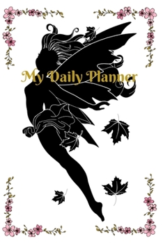 Paperback Flying Fairy Planner With Pink Border Book