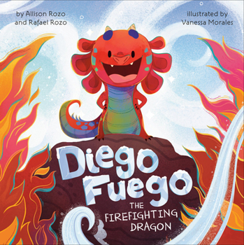 Hardcover Diego Fuego the Firefighting Dragon Book