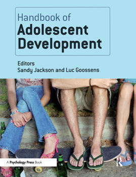 Paperback Handbook of Adolescent Development Book