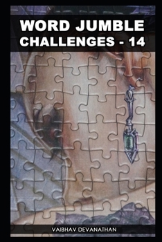 Paperback Word Jumble Challenges - 14 Book