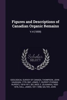 Paperback Figures and Descriptions of Canadian Organic Remains: V.4 (1859) Book