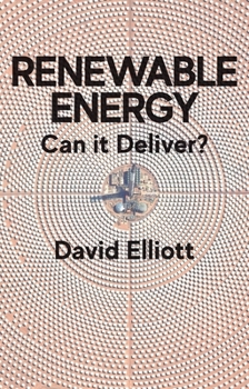 Paperback Renewable Energy: Can It Deliver? Book