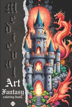 Paperback Medieval Art Fantasy: for coloring Book