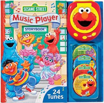 Hardcover Sesame Street Music Player Storybook [With Music Player and 4 CDs] Book