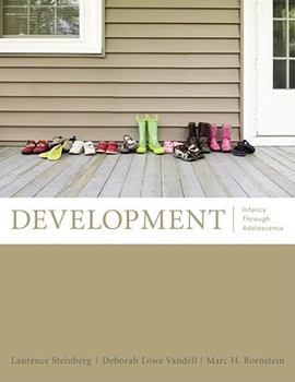 Hardcover Development: Infancy Through Adolescence Book