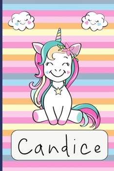 Candice: carnet Personnalisé / Journal pour filles. (French Edition)