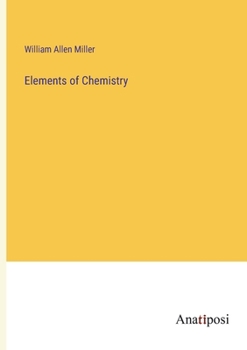 Paperback Elements of Chemistry Book