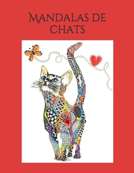 Paperback Mandalas de chats [French] Book