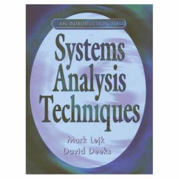 Paperback Introduction to System Analysis Techniques Book