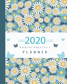 Paperback Monthly and Weekly Planner 2020: January 2020 - December 2020 Business Planners and Organizers for Women 2020 Schedule Calendar Views Agenda Appointme Book