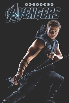 Paperback AVENGERS Notebook: Notebook, Organize Notes, Ideas, Follow Up, Project Management, 6" x 9" (15.24 x 22.86 cm) - 110 Pages - Durable Soft Book