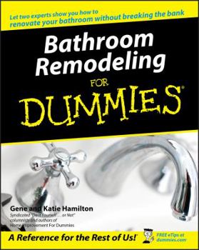 Paperback Bathroom Remodeling for Dummies Book