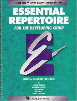 Paperback Essential Repertoire for the Developing Choir Book