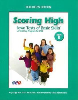 Paperback Scoring High on Itbs: Teacher Edition Grade 5 Book