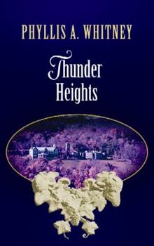 Hardcover Thunder Heights [Large Print] Book