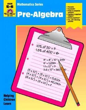 Paperback Pre-Algebra: Mathematics Series, Grade 5-6 Book