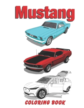 Paperback Mustang: Coloring Book