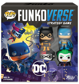 Board Game Funkoverse Strategy Game DC Comics 100 Base Set Book