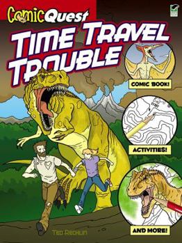 Hardcover Comicquest Time Travel Trouble Book