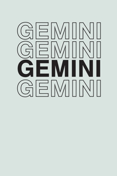 Paperback Gemini: Astrology Natal Chart, Star Birth, Moon Sign; Interpretation of Zodiac House Signs Book