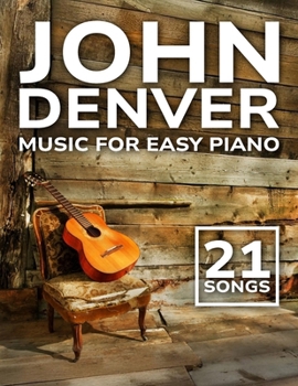 Paperback John Denver Music: 21 Songs For Easy Piano Book